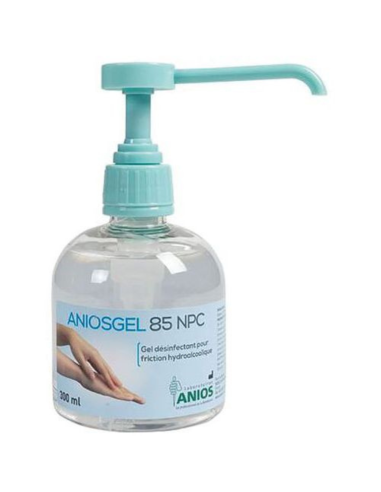 Gel désinfectant pour friction hydroalcoolique ANIOSGEL 85 NPC flacon pompe 300ml