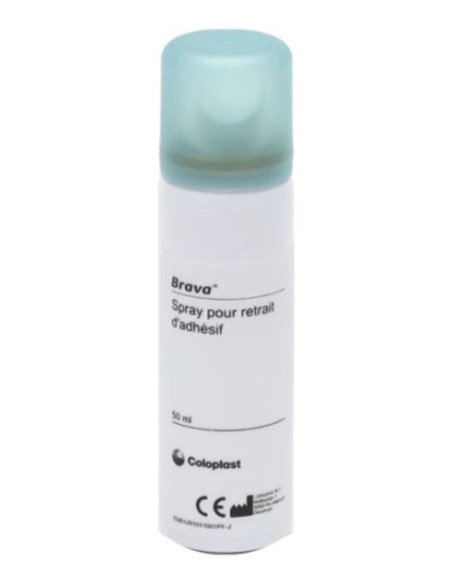 Spray pour retrait d'adhésif Brava Coloplast 50mL