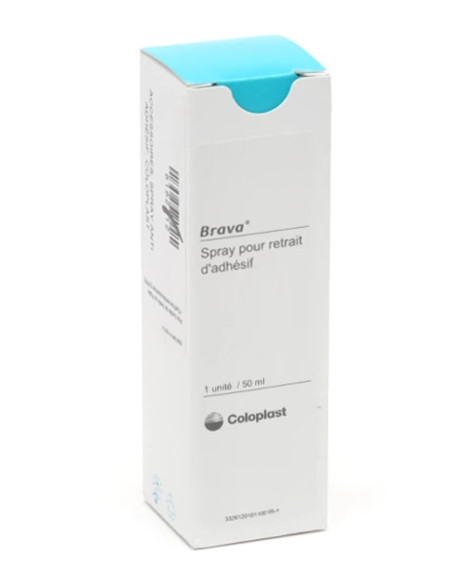 Spray pour retrait d'adhésif Brava Coloplast 50mL