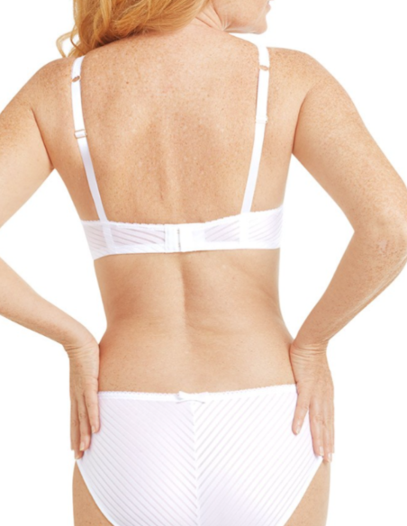 Soutien gorge Karolina blanc/sable sans armature Amoena