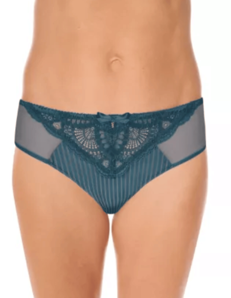 Panty Karolina Amoena bleu canard