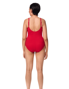 Maillot de bain une pièce post opératoire Amoena Chile rouge 2