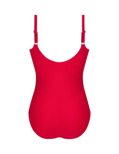 Maillot de bain une pièce post opératoire Amoena Chile rouge