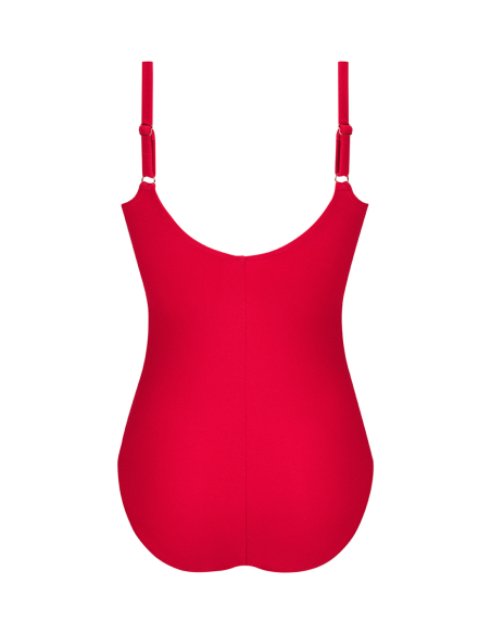Maillot de bain une pièce post opératoire Amoena Chile rouge
