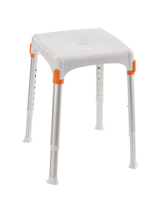 Tabouret de douche carré Capri compact