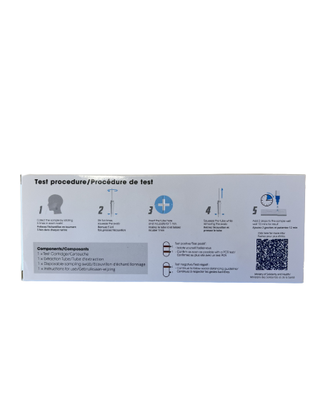 Kit d'autotest rapide d'antigène Covid-19 (écouvillon nasal