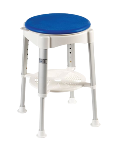 Tabouret de douche pivotant Santorin