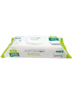 Lingettes nettoyantes et désinfectantes Wip’Anios Excel x100 2